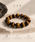 LAK — AUREUS | Tiger’s Eye Bracelet